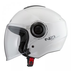 Kask Motocyklowy Nzi Civic Solid Nouveau White