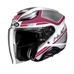 HJC KASK OTWARTY F31 CERON PINK/GREY
