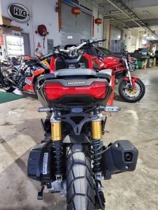 Mocowanie Tablicy Rejestracyjnej RG Racing Honda Adv150 21-