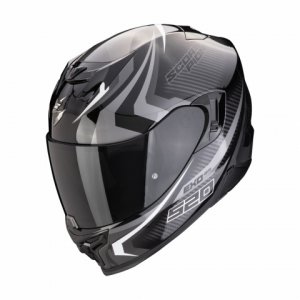 SCORPION KASK INTEGRALNY EXO-520 AIR  BK-SILVER-WH