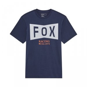 T-Shirt Fox Typeface Prem Midnight