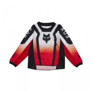 FOX BLUZA KIDS 180 LEAN FLUORESCENT RED