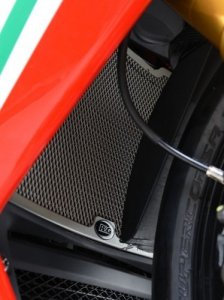 Osłona Chłodnicy RG Racing Mv Agusta F4Rr/F4Rc Black