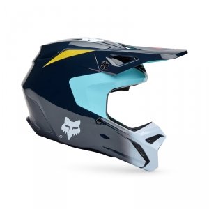 FOX KASK JUNIOR V1 ELEVATED LIGHT BLUE