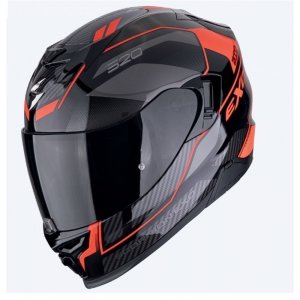SCORPION KASK SZCZĘKOWY EXO-520 EVO LENA BLACK-RED