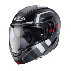 CABERG KASK SZCZĘKOWY FLIP-UP HORUS X CZ MAT/SZ/BI