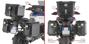 GIVI STELAŻ KUFRÓW BOCZNYCH OUTBACK BMW R 1300 GS