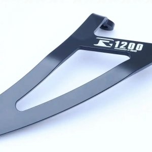 Mocowanie Wydechu + Zaślepka Podnóżka RG Racing Bmw R1200Rs 15- / R1200R 15- Black