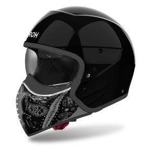 AIROH KASK SYSTEMOWY J110 PAESLY BLACK GLOSS