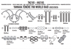 GIVI OSŁONA SILNIKA GMOLE YAMAHA TÉNÉRÉ 700 WORLD