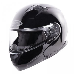 OZONE KASK SYSTEMOWY FLIP UP STORM GLOSS BLACK