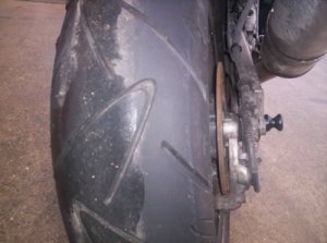 Rolki Wahacza RG Racing M12, Zxr750, Zx7-R, Zxr400 Black