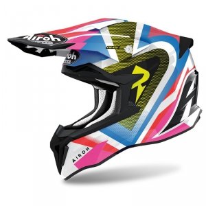 AIROH KASK OFF-ROAD STRYCKER VIEW GLOSS