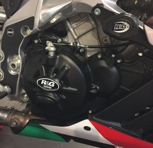 Zestaw Osłon Silnika RG Racing Aprilia Rsv4 09-14, V4 Tuono 11-17 (2 Części) Black Race