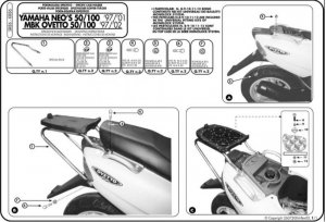 KAPPA KR86 STELAŻ KUFRA CENTRALNEGO YAMAHA