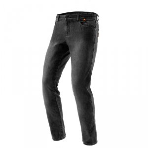 Jeansy motocyklowe Rebelhorn Bronco Washed Black Monolayer