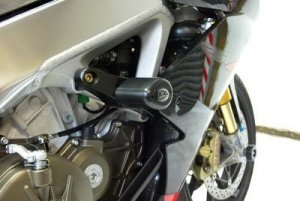 Crashpady Aero RG Racing Aprilia Rsv4 R/Factory, Rsv4 Rr 15-, Rsv4 Rf, Rsv4 1100 Fact 19- 20 Black