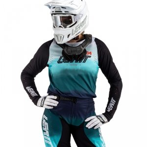 LEATT BLUZA OFF-ROAD LADY MOTO 4.5 LITE MARINE