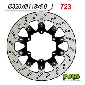 NG723 TARCZA HAMULCOWA SUZUKI, YAMAHA SUPERMOTO (320x120x5)
