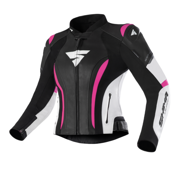 SHIMA KURTKA  MOTO LADY MIURA 2.0 JKT PINK FLUO