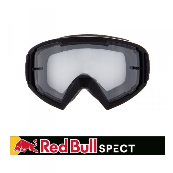 SPECT GOGLE RED BULL WHIP BLACK SZYBA CLEAR FLA/CL