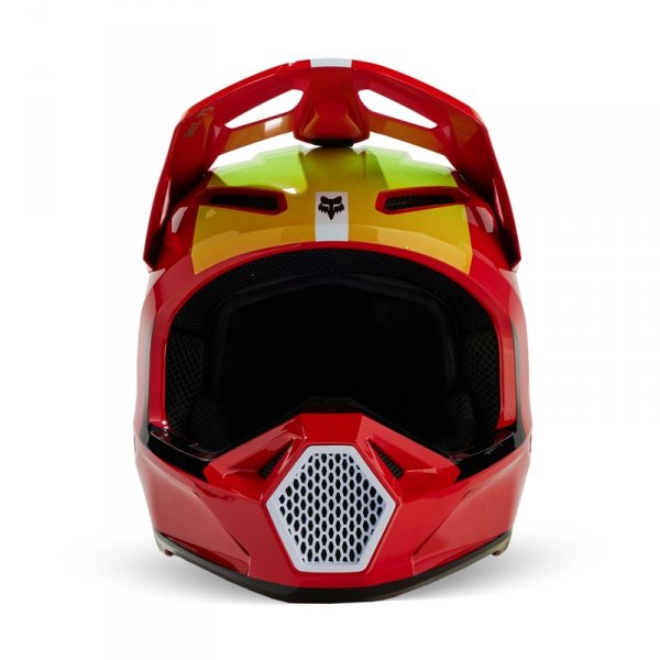 FOX KASK OFF-ROAD V1 BALLAST FLUORESCENT RED
