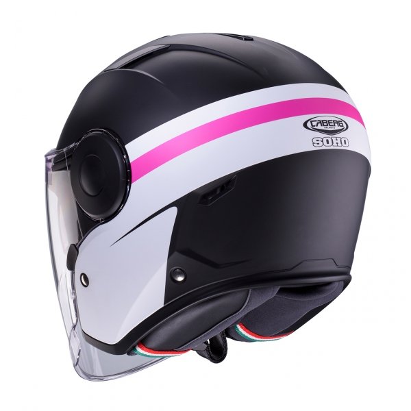 CABERG KASK JET Z BLENDĄ SOHO ZEPHYR CZAR MA/BI/FU
