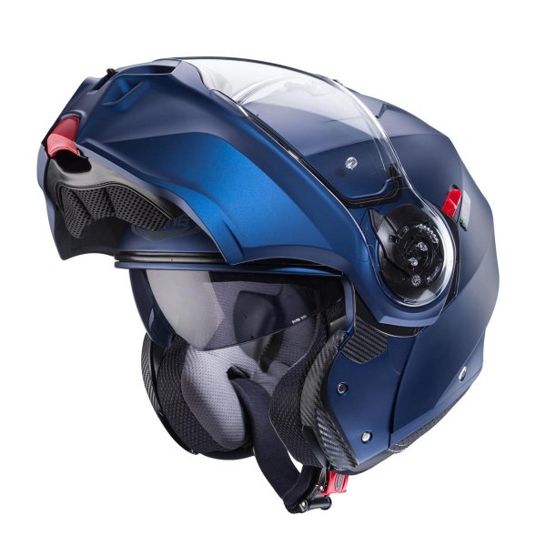 CABERG KASK SZCZĘKOWY FLIP-UP DUKE EVO NIEBIE MAT