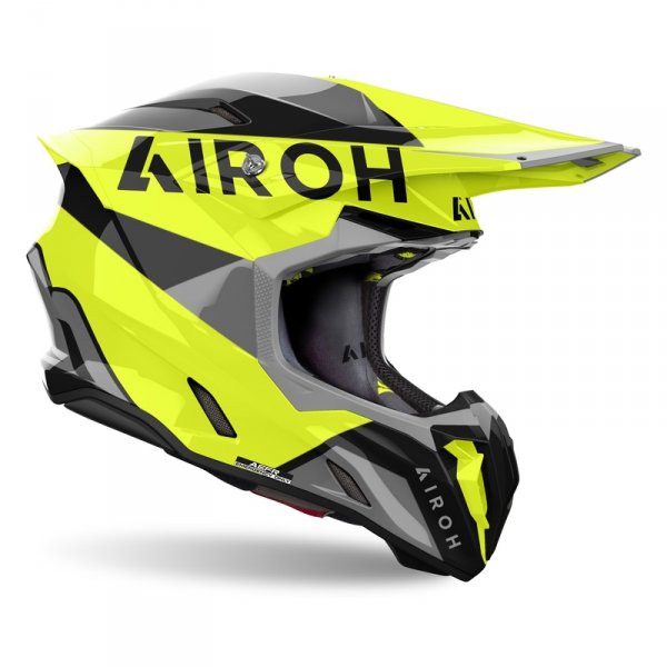 AIROH KASK OFF-ROAD TWIST 3 KING YELLOW GLOSS