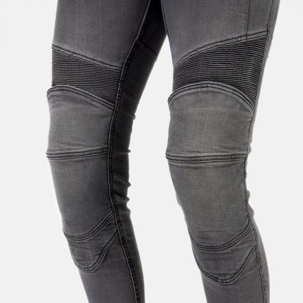 OZONE SPODNIE MOTOCYKLOWE JEANS ROXY LADY WA BLACK