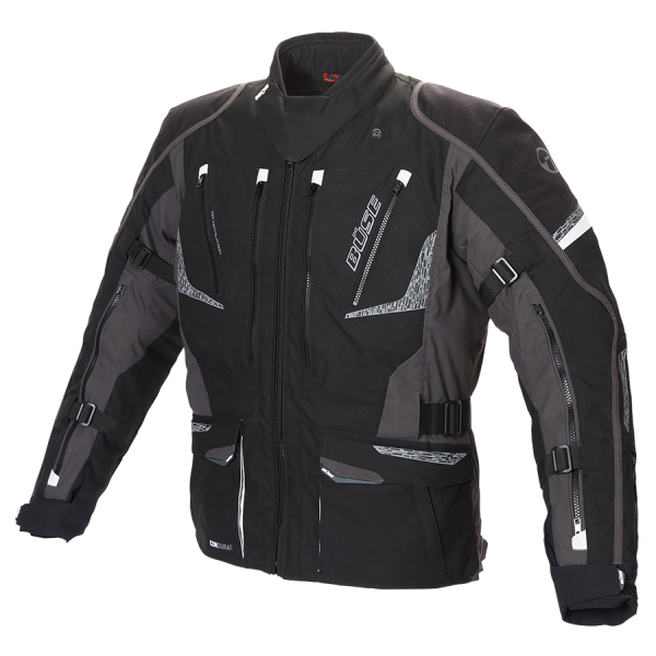 BUSE Kurtka motocyklowa Nero czarno-antracytowa