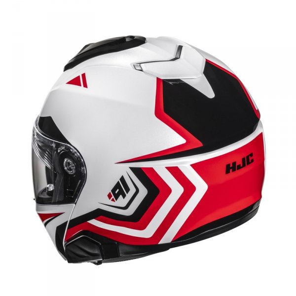 HJC KASK SYSTEMOWY I91 TRICUS WHITE/RED