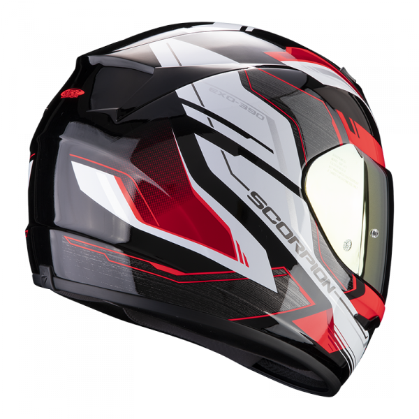 SCORPION KASK INTEGRALNY EXO-390 BOOST BK-WH-RED