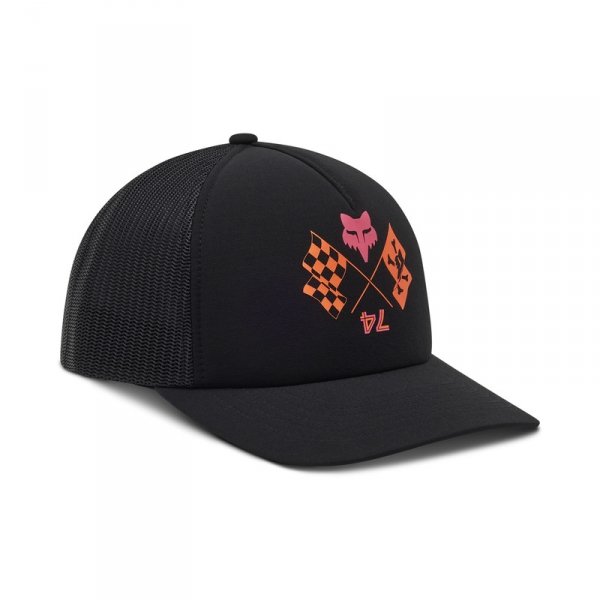 FOX CZAPKA Z DASZKIEM LADY RACE SPEC TRUCKER BLACK