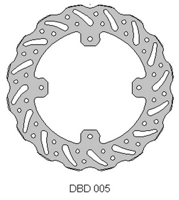 DELTA BRAKING ONL_DBD005G TARCZA HAMULCO TYŁ HONDA