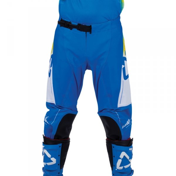 Spodnie offroadowe Leatt Moto 4.5 Pixel Blue