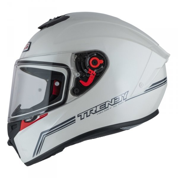 Kask Motocyklowy NZI Trendy Stream Solid Nouveau White