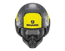 SHARK Kask otwarty DRAK TRIBUTE RM cza/mat/szary/ż