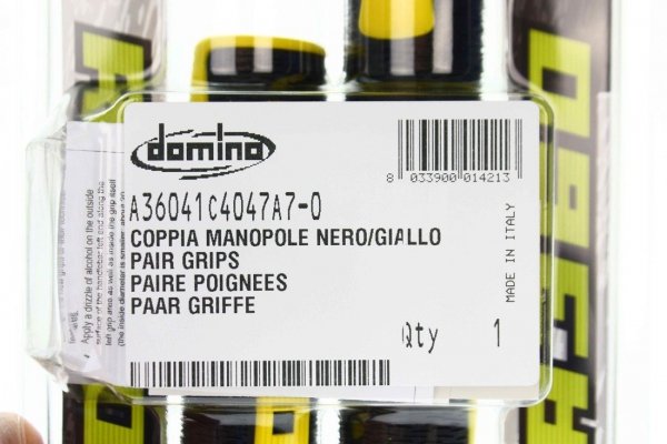 Domino Manetki A360 120mm czarno - żółty
