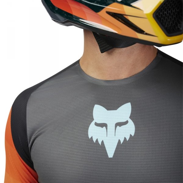 FOX BLUZA OFF-ROAD FLEXAIR GRID BLACK/ORANGE