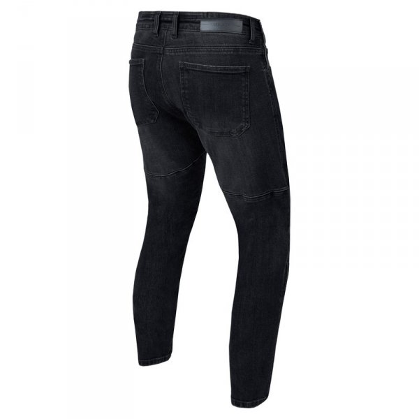 REBELHORN SPODNIE JEANS RAGE II TAPERED FIT  BLACK