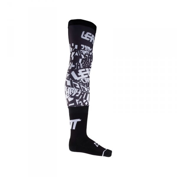 LEATT SKARPETY Z ORTEZĄ STAWU KOLANOWEGO BLACK/WHI
