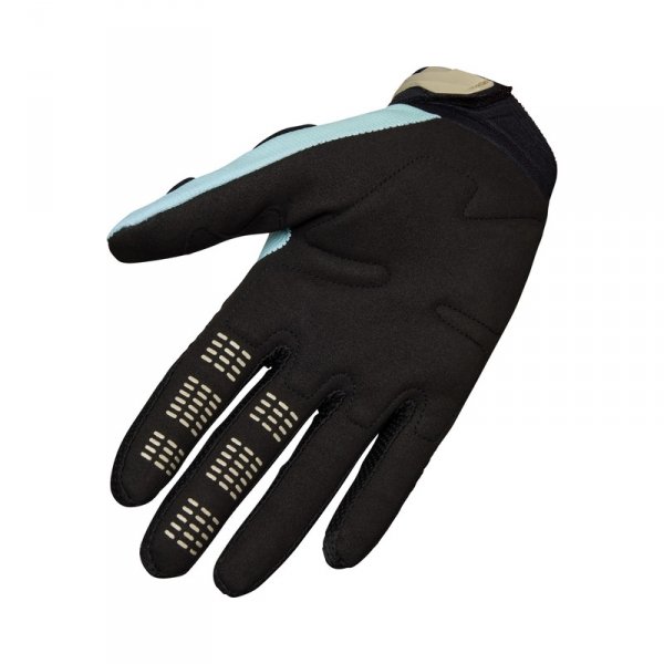 FOX RĘKAWICE OFF-ROAD 180 HELLO FUTURE LIGHT BLUE