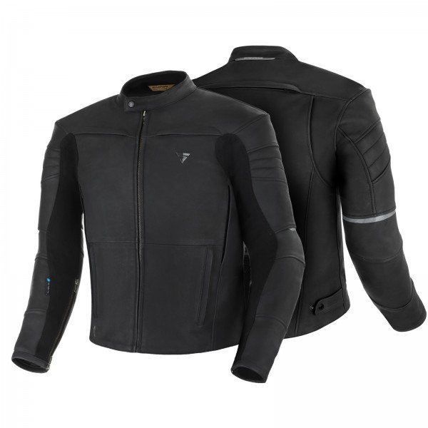 SHIMA KURTKA SKÓRZANA SHADOW TFL JKT BLACK