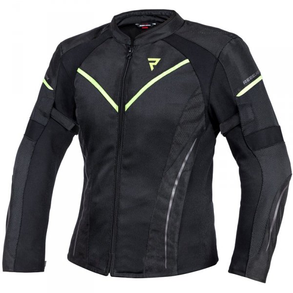 REBELHORN KURTKA TEKSTYLNA FLUX LADY BLACK/FLO YEL