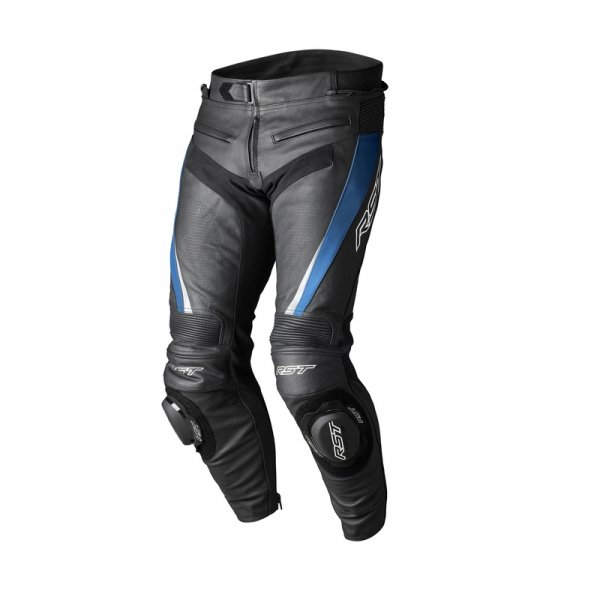 Spodnie motocyklowe Skórzane RST Tractech Evo 5 Blue Black White