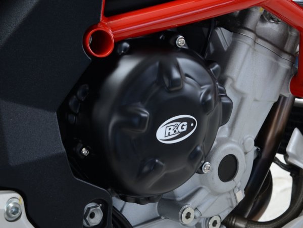 Osłona Silnika RG Racing Mv Agusta Stradale / Turismo Veloce, Prawa Strona Osłona Sprzęgła Black
