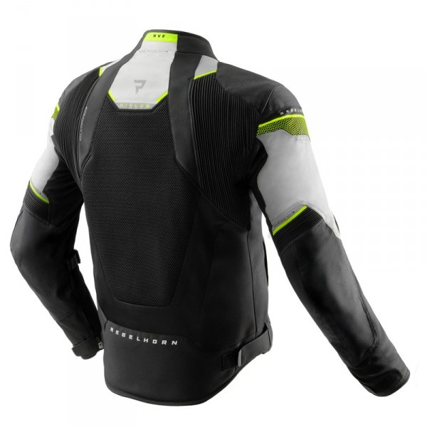 REBELHORN KURTKA TEKSTYLNA HIFLOW V BLAC/GR/FL YEL