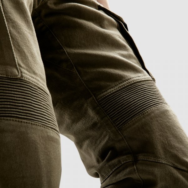 OZONE SPODNIE JEANS FASTER TAPERED FIT OLIVE