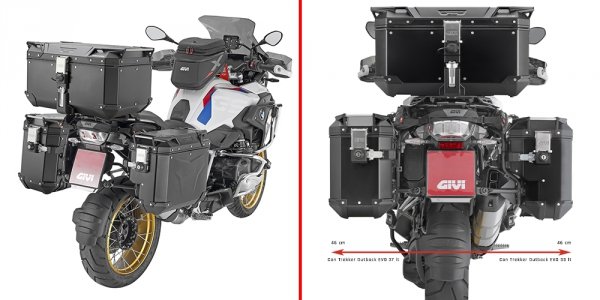 GIVI STELAŻ KUFRÓW BOCZNYCH OUTBACK EVO-BMW R1250G